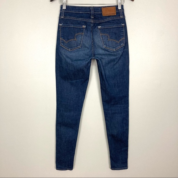 Big Star Avalon Skinny Jeans Women’s Size 26 High Rise Dark Wash Stretch Denim - Picture 5 of 9